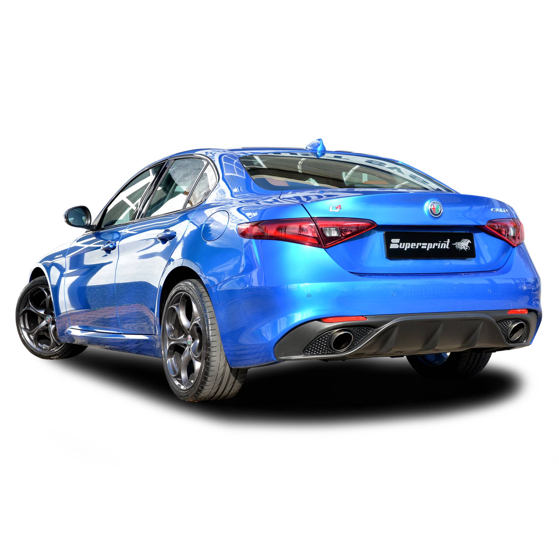 Nouveaux système d'échappement Supersprint pour ALFA ROMEO GIULIA VELOCE Q4 2.0i Turbo (280 Hp) 2016 ->